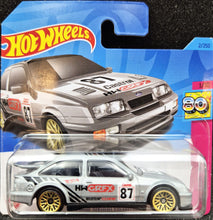 Load image into Gallery viewer, Hot Wheels Hot Wheels 2023 '87 Ford Sierra Cosworth Silver #2 HW: The 80s 1/10 New