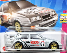 Load image into Gallery viewer, Hot Wheels Hot Wheels 2023 '87 Ford Sierra Cosworth Silver #2 HW: The 80s 1/10 New