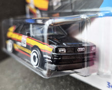 Load image into Gallery viewer, Hot Wheels 2023 '84 Audi Sport Quattro Black #152 HW: The '80s 9/10 New
