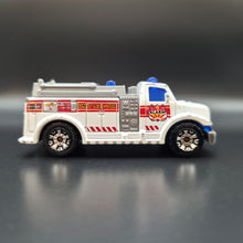 Load image into Gallery viewer, Matchbox 2005 Highway Rescue Fire Truck White MBX Fire 1 5 Pack Loose