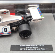 Load image into Gallery viewer, Altaya Formula 1 Collection Brabham BT44B - 1975 Carlos Pace 1:43 Die Cast Model