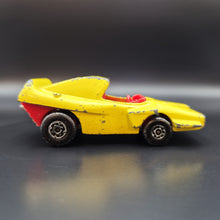 Load image into Gallery viewer, Matchbox 1972 Woosh-N-Push Yellow #58 Superfast