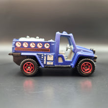 Load image into Gallery viewer, Matchbox 2012 Foam Fire Truck Dark Blue #105 MBX Jungle 5/10