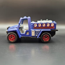 Load image into Gallery viewer, Matchbox 2012 Foam Fire Truck Dark Blue #105 MBX Jungle 5/10