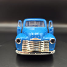 Load image into Gallery viewer, Explorafind 1952 Style Chevy Pickup Blue Die Cast Pickup Truck
