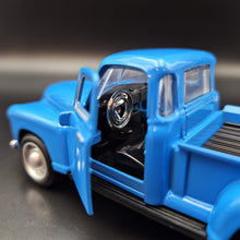 Load image into Gallery viewer, Explorafind 1952 Style Chevy Pickup Blue Die Cast Pickup Truck