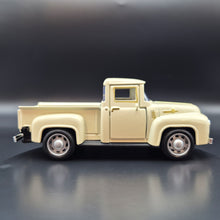 Load image into Gallery viewer, Explorafind 1956 Style Ford Pickup Beige Die Cast Pickup Truck