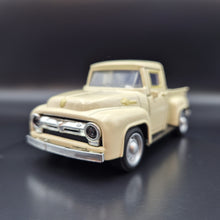 Load image into Gallery viewer, Explorafind 1956 Style Ford Pickup Beige Die Cast Pickup Truck