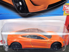 Load image into Gallery viewer, Hot Wheels 2023 Tesla Roadster Orange #249 Then & Now 9/10 New Long Card