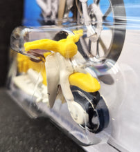 Load image into Gallery viewer, Hot Wheels 2023 Honda Super Cub Yellow #87 HW Moto 3/5 New Long Card