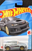 Load image into Gallery viewer, Hot Wheels 2023 Subaru WRX STI Dark Grey #21 HW J-Imports 2/10 New Long Card