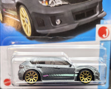 Load image into Gallery viewer, Hot Wheels 2023 Subaru WRX STI Dark Grey #21 HW J-Imports 2/10 New Long Card