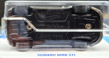 Load image into Gallery viewer, Hot Wheels 2023 Subaru WRX STI Dark Grey #21 HW J-Imports 2/10 New Long Card