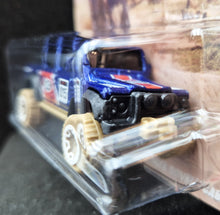 Load image into Gallery viewer, Hot Wheels 2023 '15 Land Rover Defender Double Cab Royal Blue Mud Runners 4/5 New Long Card