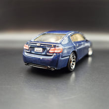 Load image into Gallery viewer, Matchbox 2009 Lexus GS430 Dark Blue #37 VIP Rides 4/7