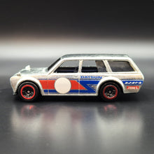 Load image into Gallery viewer, Hot Wheels 2022 Datsun Bluebird Wagon (510) ZAMAC Themed Multipack Exclusive