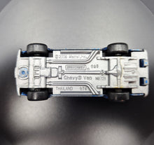 Load image into Gallery viewer, Matchbox 2009 Chevy Van Blue Service Center 5 Pack Loose