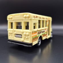 Load image into Gallery viewer, Matchbox 2012 GMC School Bus Cream Yellow #120 MBX National Park 10/10