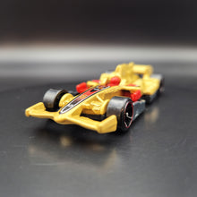 Load image into Gallery viewer, Hot Wheels 2011 F1 Racer Gold #73 Track Stars 8/15