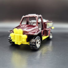 Load image into Gallery viewer, Matchbox 2003 Foam Fire Truck Maroon #63 Hero City Pumper Squad 3/5