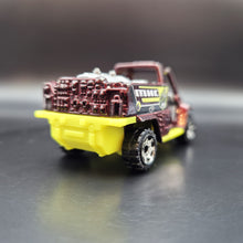 Load image into Gallery viewer, Matchbox 2003 Foam Fire Truck Maroon #63 Hero City Pumper Squad 3/5