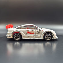 Load image into Gallery viewer, Matchbox 2001 Opel Calibra White Coca-Cola 3/10