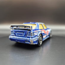 Load image into Gallery viewer, Matchbox 1996 AMG Mercedes C Class Blue #35 1-75 Superfast