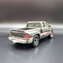 Load image into Gallery viewer, Matchbox 2010 1999 Chevrolet Silverado Dark Grey Camping Adventure Pack Loose