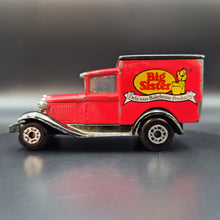 Load image into Gallery viewer, Matchbox 1983 Ford Model A Van Big Sister Bakehouse Products Red MB38 Matchbox 1-75