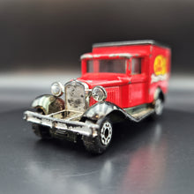 Load image into Gallery viewer, Matchbox 1983 Ford Model A Van Big Sister Bakehouse Products Red MB38 Matchbox 1-75