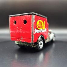 Load image into Gallery viewer, Matchbox 1983 Ford Model A Van Big Sister Bakehouse Products Red MB38 Matchbox 1-75