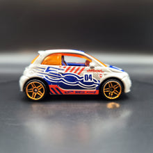 Load image into Gallery viewer, Hot Wheels 2018 Fiat 500 Silver #2/5 HW Daredevils