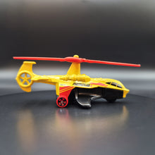 Load image into Gallery viewer, Hot Wheels 2016 Sky Knife Yellow #2/10 HW Rescue