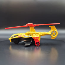 Load image into Gallery viewer, Hot Wheels 2016 Sky Knife Yellow #2/10 HW Rescue