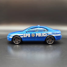Load image into Gallery viewer, Hot Wheels 2009 Ford Fusion Satin Blue Batman Pack Loose