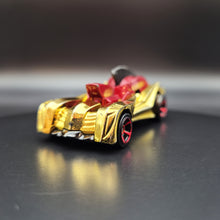 Load image into Gallery viewer, Hot Wheels 2012 Troy Soldier Gold Chrome #1/50 New Models