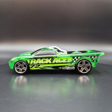 Load image into Gallery viewer, Hot Wheels 2006 Bedlam Clear Green #116 Track Aces 6/12