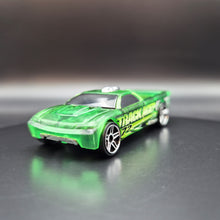 Load image into Gallery viewer, Hot Wheels 2006 Bedlam Clear Green #116 Track Aces 6/12
