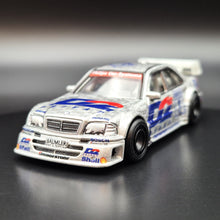 Load image into Gallery viewer, Hot Wheels 2022 1994 AMG-Mercedes C Class DTM Touring Car Silver Deutschland Design 5/5