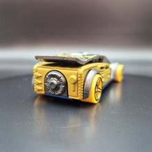 Load image into Gallery viewer, Hot Wheels 2018 Fast Cash Matte Gold Super Rigs Bank Roller Die Cast Car Loose