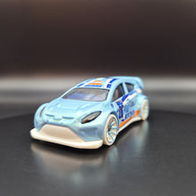 Load image into Gallery viewer, Hot Wheels 2016 '12 FORD FIESTA Light Blue #157 HW SNOW STORMERS 2/5