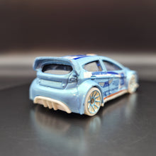 Load image into Gallery viewer, Hot Wheels 2016 '12 FORD FIESTA Light Blue #157 HW SNOW STORMERS 2/5