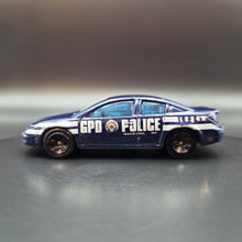 Load image into Gallery viewer, Hot Wheels 2007 Saturn Ion Quad Coupe Dark Blue Gotham City Pack Loose