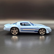 Load image into Gallery viewer, Hot Wheels 2017 '81 Camaro Light Blue #250 Camaro Fifty 4/5