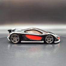 Load image into Gallery viewer, Hot Wheels 2017 McLaren P1 Black #363 Then & Know 8/10