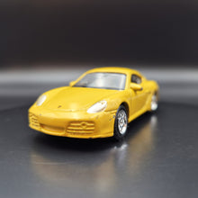 Load image into Gallery viewer, Welly 2015 Porsche Cayman S Yellow #52224 1:60