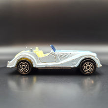 Load image into Gallery viewer, Majorette 1989 Morgan Plus 8 Light Blue #261 1:50 Scale