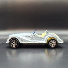 Load image into Gallery viewer, Majorette 1989 Morgan Plus 8 Light Blue #261 1:50 Scale