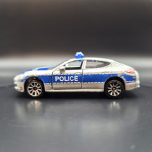 Load image into Gallery viewer, Majorette 2016 Porsche Panamera Silver #209 SOS Cars