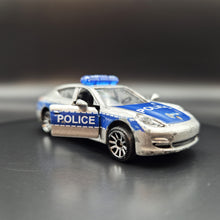Load image into Gallery viewer, Majorette 2016 Porsche Panamera Silver #209 SOS Cars